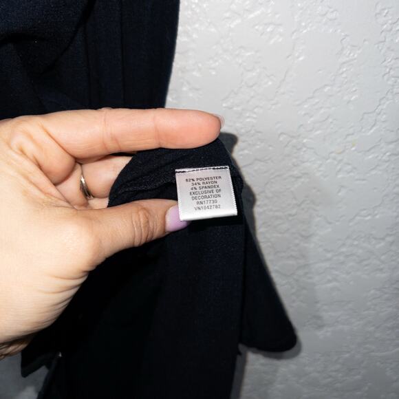 Converse Navy Blue Striped‎ Cross Back Dress Size XS - Picture 4 of 6